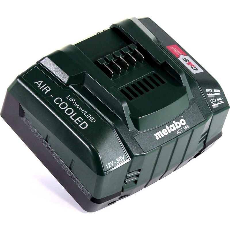 Metabo 627378000 ASC 145 Air-Cooled Hurtigoplader 12-36 V EU Metabo 627378000 ASC 145 Air-Cooled Hurtigoplader 12-36 V EU